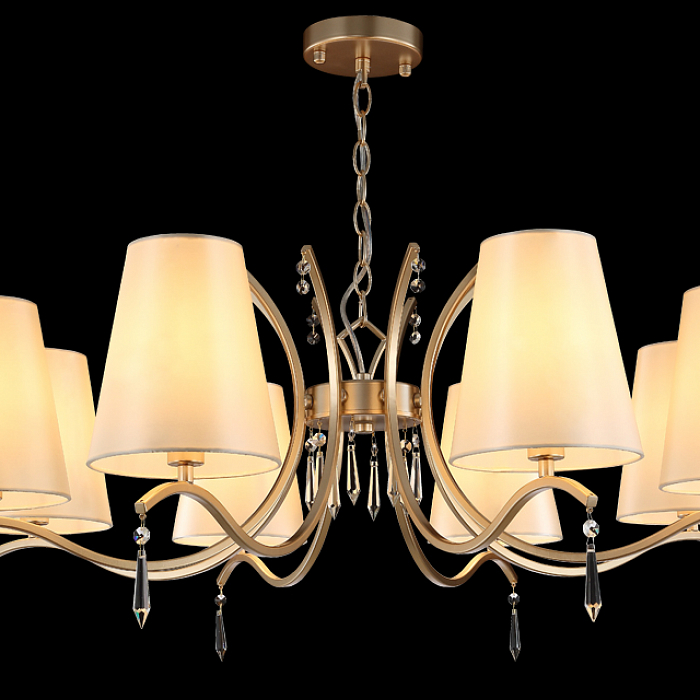 Люстра Crystal Lux RENATA SP8 GOLD